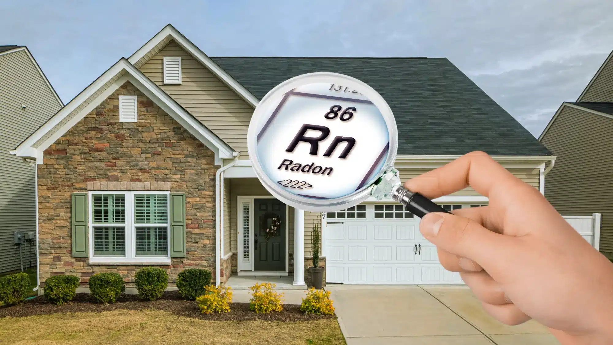 Smart homebuyer reviewing home inspection report with Anchor Home Inspection in Connecticut – trusted home inspectors near me and radon testing near me